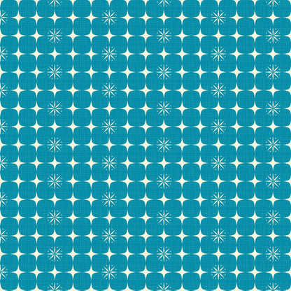 Midcentury Sparkle Pattern 10 Minky Fabric