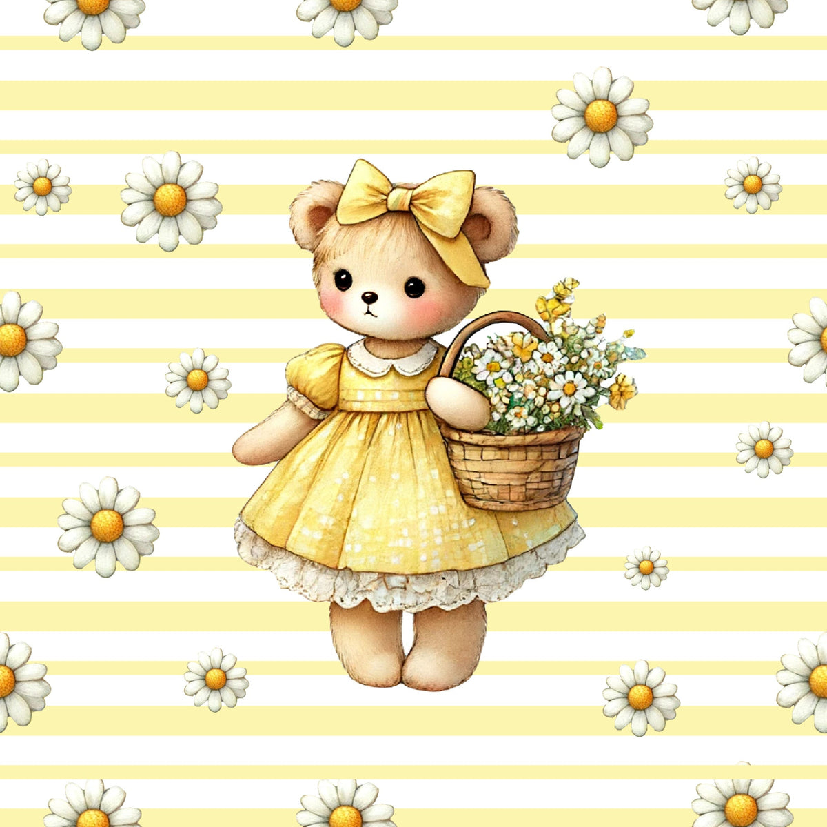 Sunshine Storybook Pattern 4 Minky Fabric