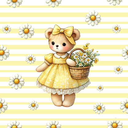 Sunshine Storybook Pattern 4 Minky Fabric