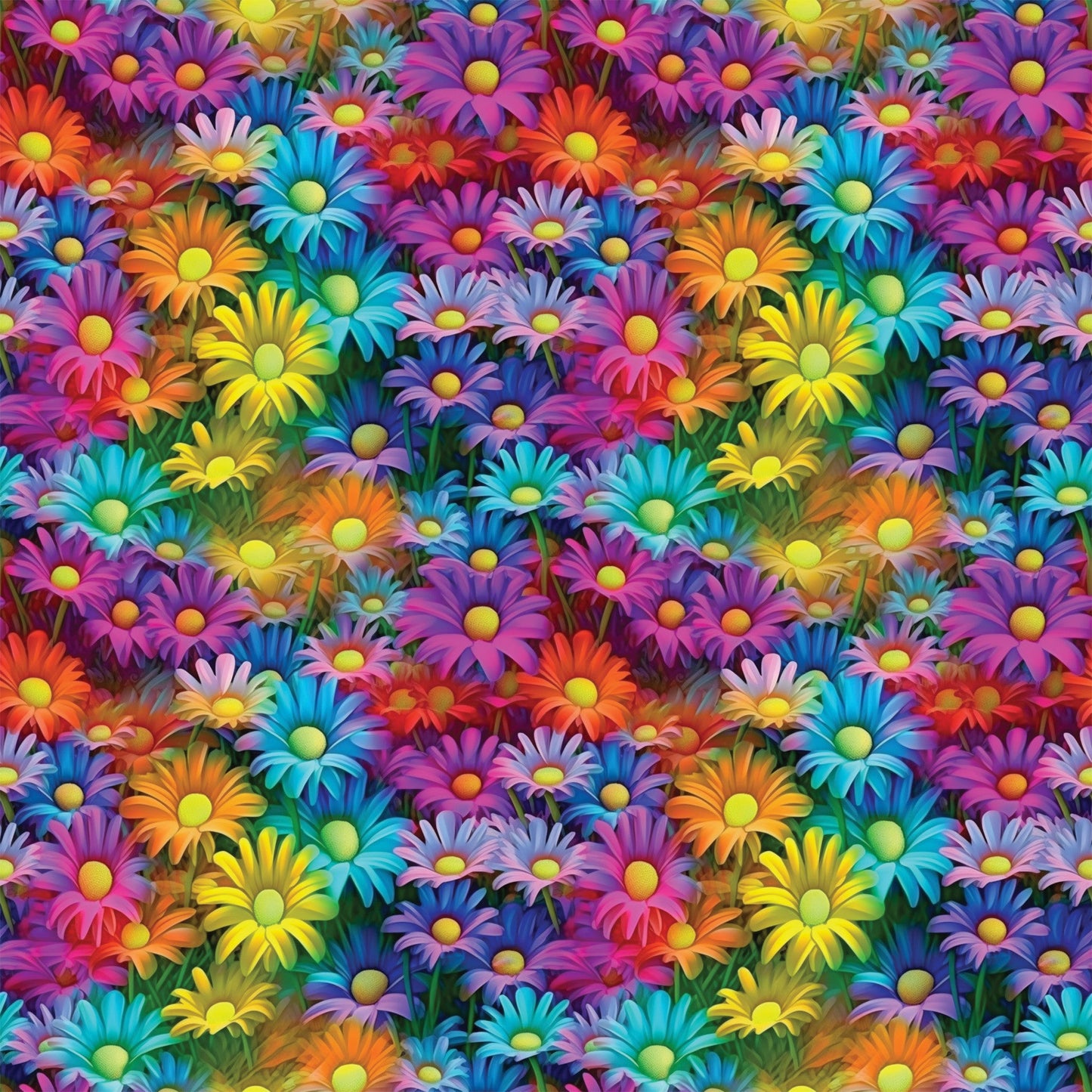 Colorful Animals and Plants Pattern 12 Quilting Cotton Fabric