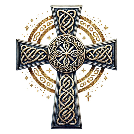Various Crosses Fabric Panel 16