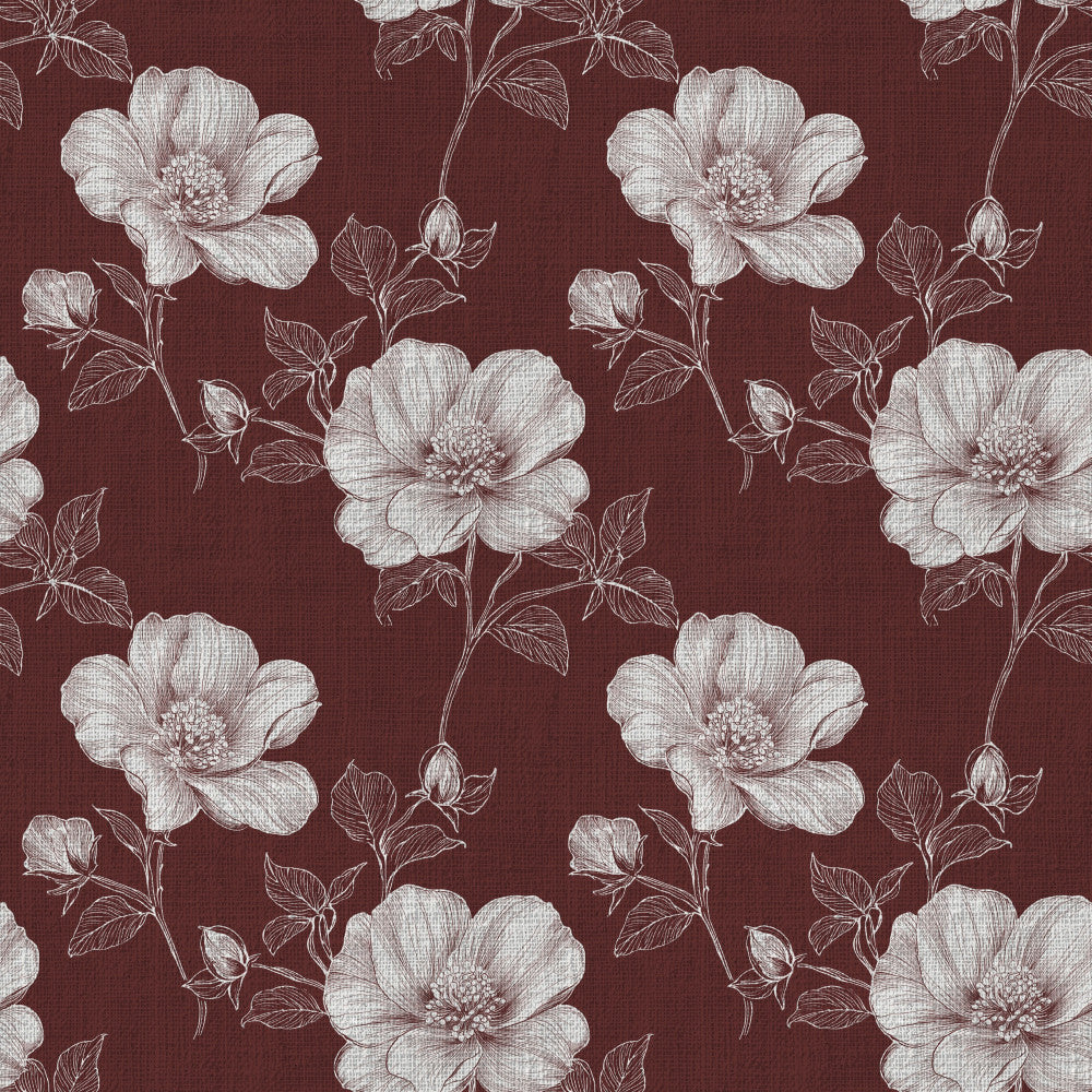 Hearthside Berry Garden Pattern 4 Minky Fabric