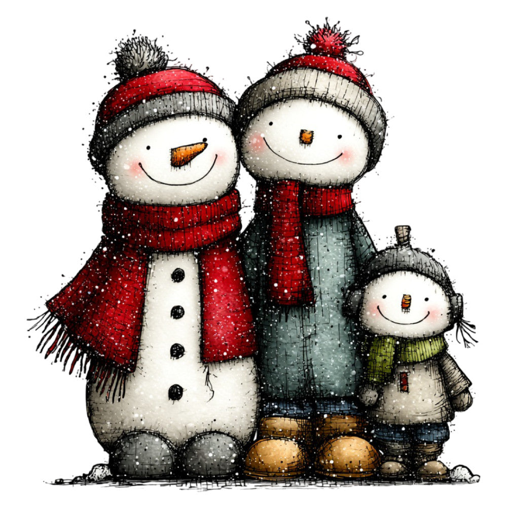 1st Whimsical Christmas Fabric Panel 155