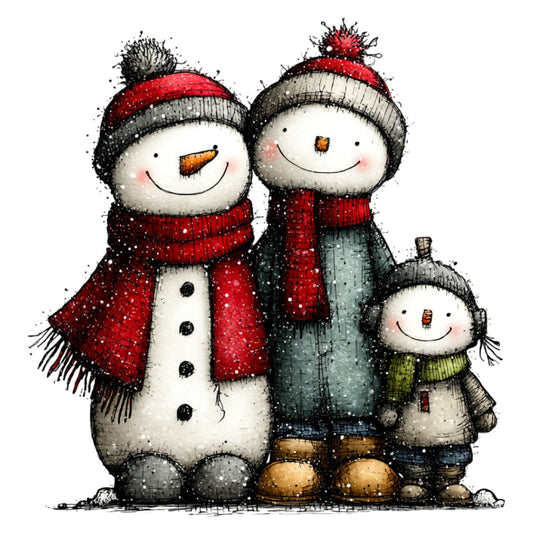 1st Whimsical Christmas Fabric Panel 155