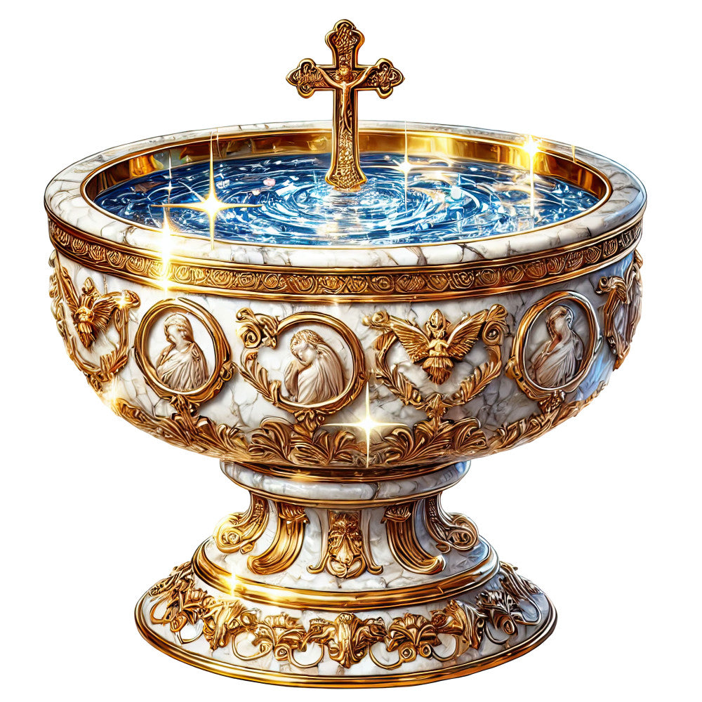 Catholic Symbols Fabric Panel 17