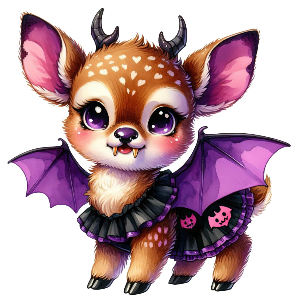 Halloween Wonder Animals Fabric Panel 27