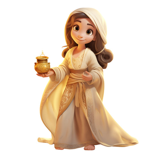 Women of the Bible Fabric Panel 24