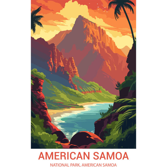 National Parks Posters Fabric Panel 19