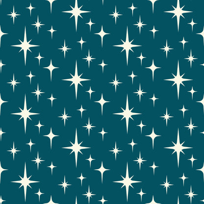 Atomic Starbursts Pattern 7 Quilting Cotton Fabric