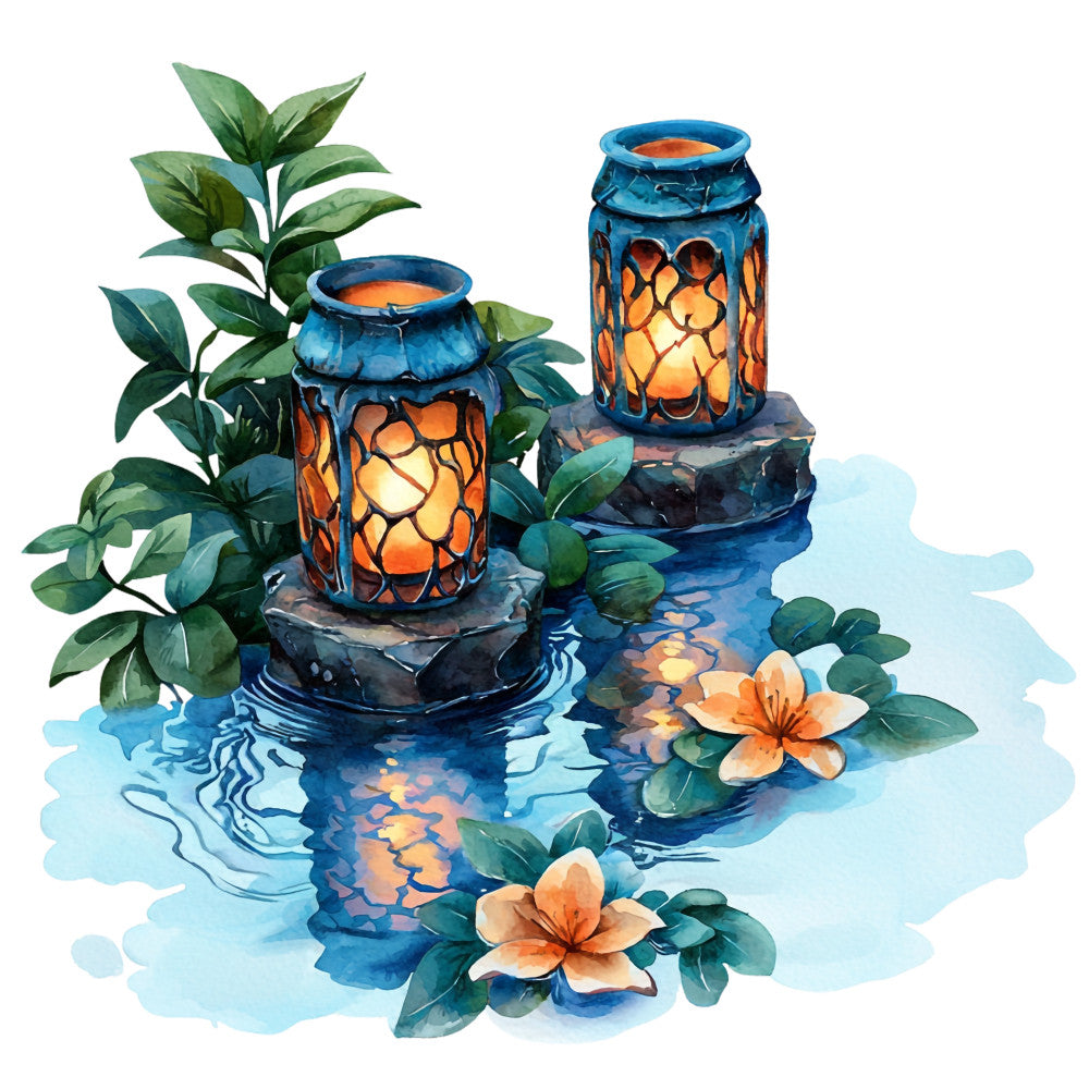 Thailand Resort Fabric Panel 30