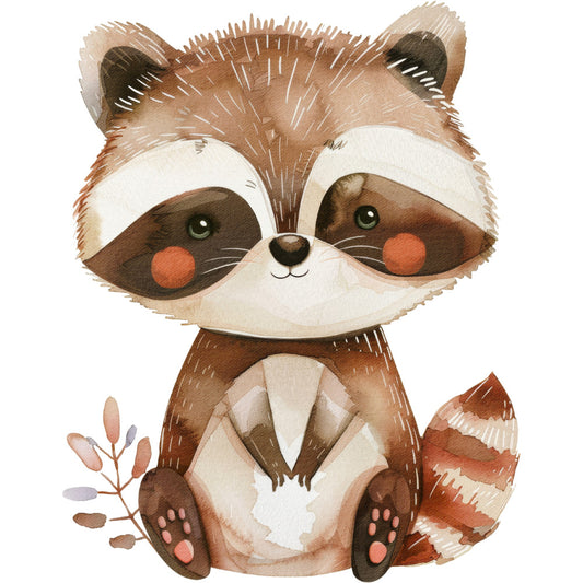 Woodland Animals World Fabric Panel 39