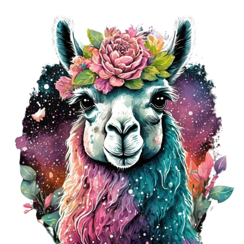 Llama Friends Fabric Panel 3