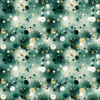 Green Confetti Pattern 2 Quilting Cotton Fabric