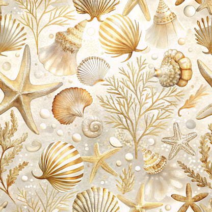 Reef Reverie Pattern 3 Minky Fabric