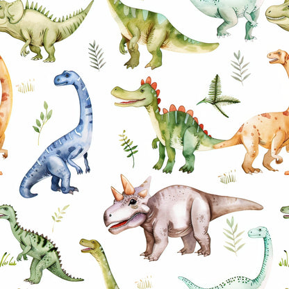Prehistoric Pals Pattern 2 Minky Fabric