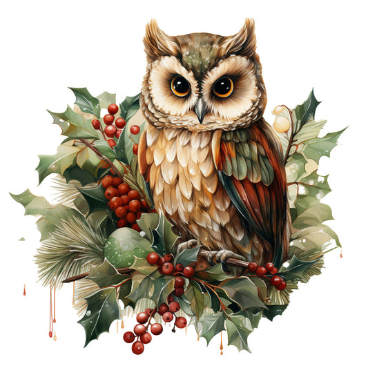 Elegant Christmas Fabric Panel 45
