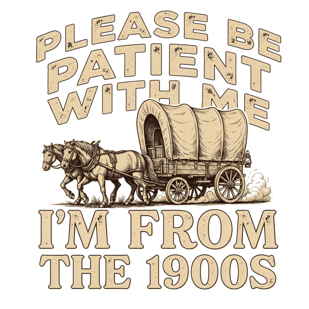vintage, 1900s, covered wagon, western, pioneer, nostalgic, sepia tone, tan, beige, cream, brown, horses, wagon, americana, rustic, historical, old west, retro, typography, text, statement, travel, adventure, farmhouse, country, heritage, antique, distressed, classic, timeless
