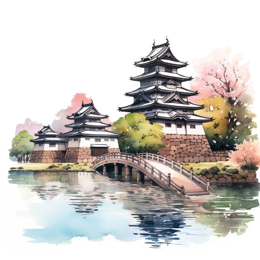 Welcome to Japan Fabric Panel 23