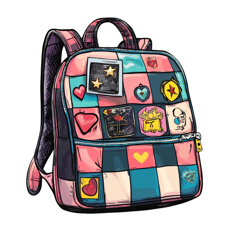 90s Aesthetic Fabric Panel 6