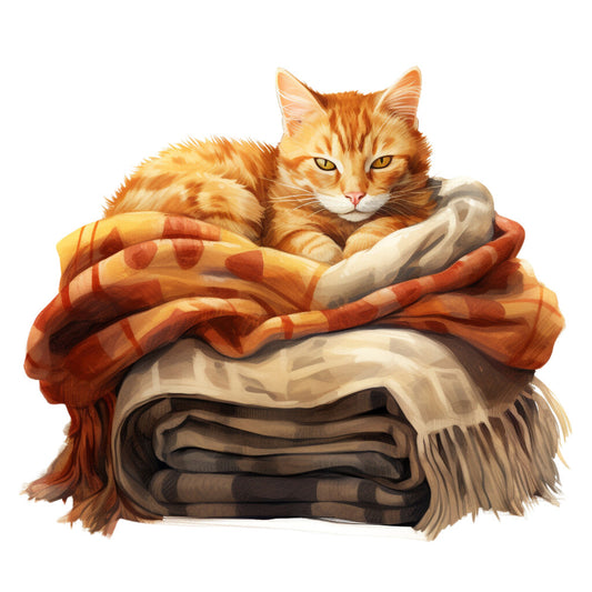 Cozy Autumn Fabric Panel 16