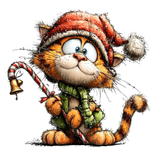 1st Whimsical Christmas Fabric Panel 54