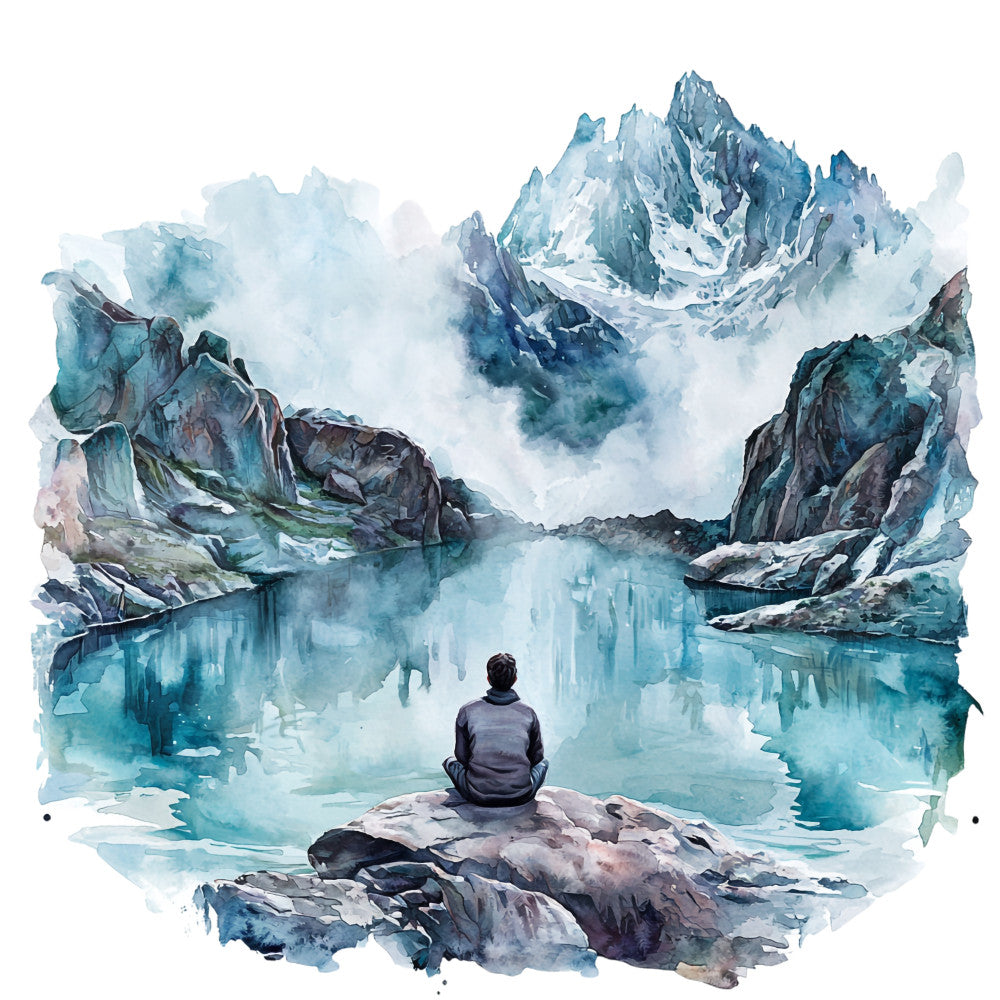 Greenland Landscape Fabric Panel 25