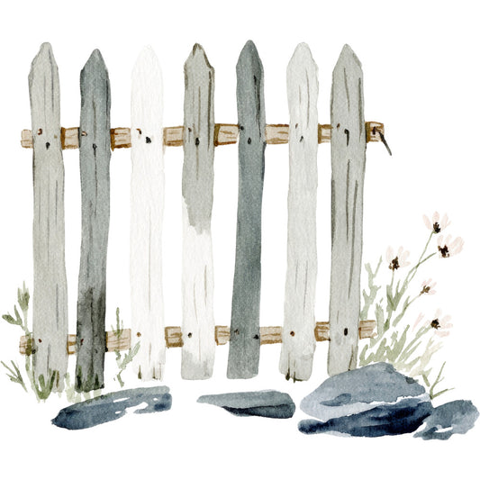 Watercolor Horses Fabric Panel 12