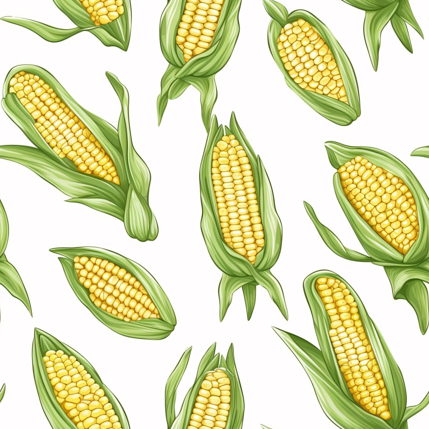 Sweet Corn Pattern 30 Quilting Cotton Fabric