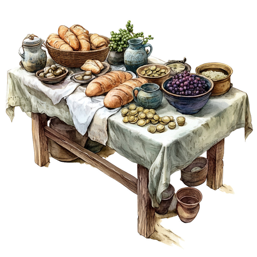 Ancient Greece Fabric Panel 23