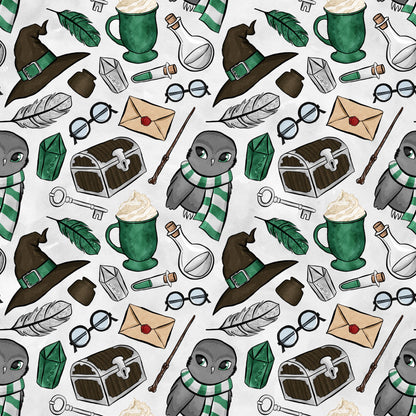 Wizard Magic School Pattern 35 Quilting Cotton Fabric