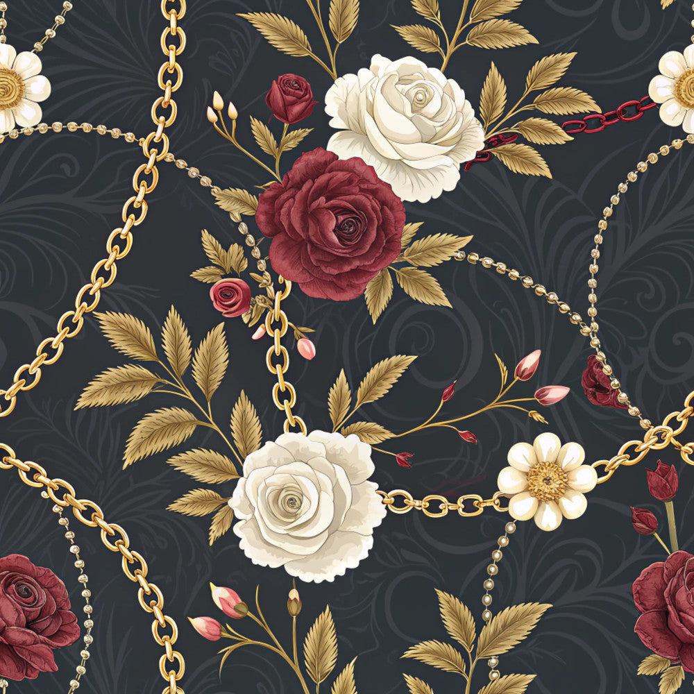 Velvet Rose Reverie Pattern 19 Minky Fabric