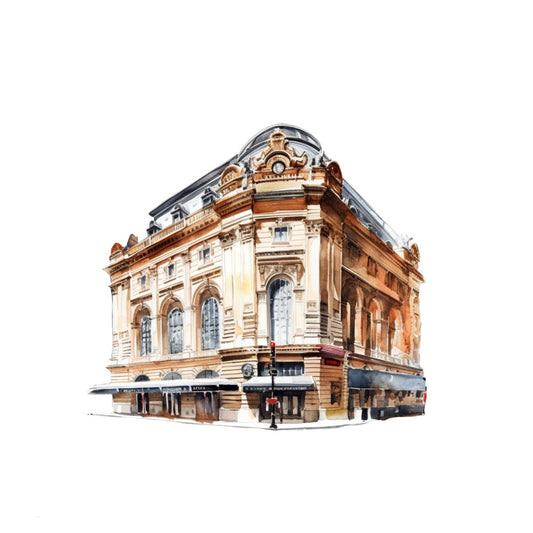architectural, building, vintage, cream, tan, brown, gold, terracotta, rust, ornate, decorative, historic, Victorian, classical, elegant, detailed, heritage, street scene, cityscape, urban, nostalgic, traditional, antique, beige, cream colored, intricate details, art deco, sophisticated, timeless