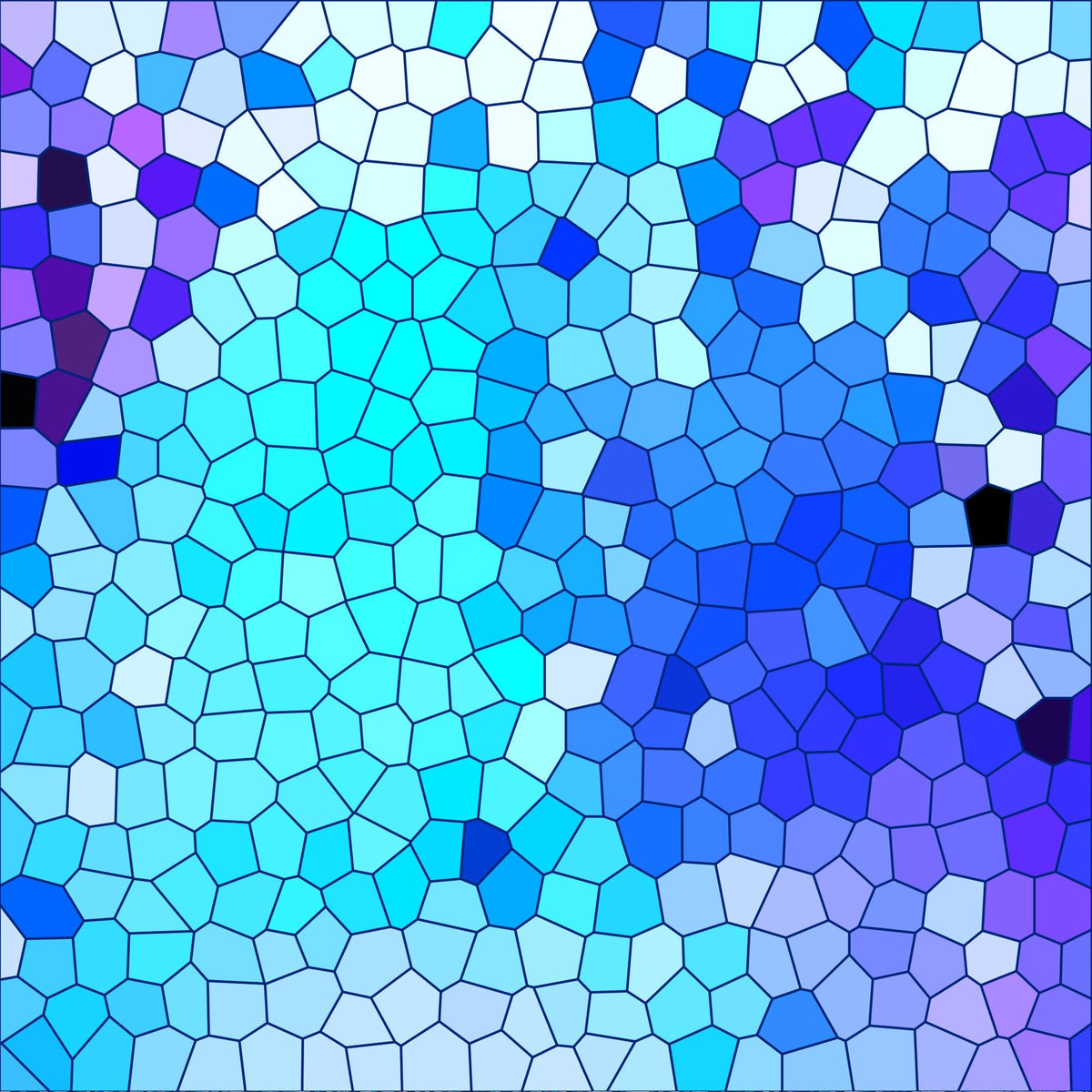 Stained Glass Dreams Pattern 20 Minky Fabric