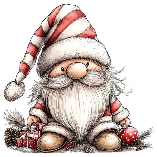 1st Whimsical Christmas Fabric Panel 93