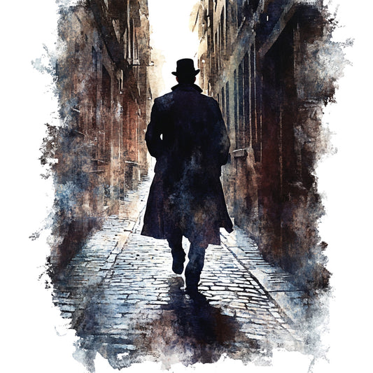 Sherlock Holmes Fabric Panel 5