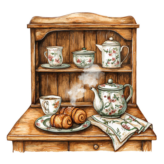 Country Kitchen Fabric Panel 17