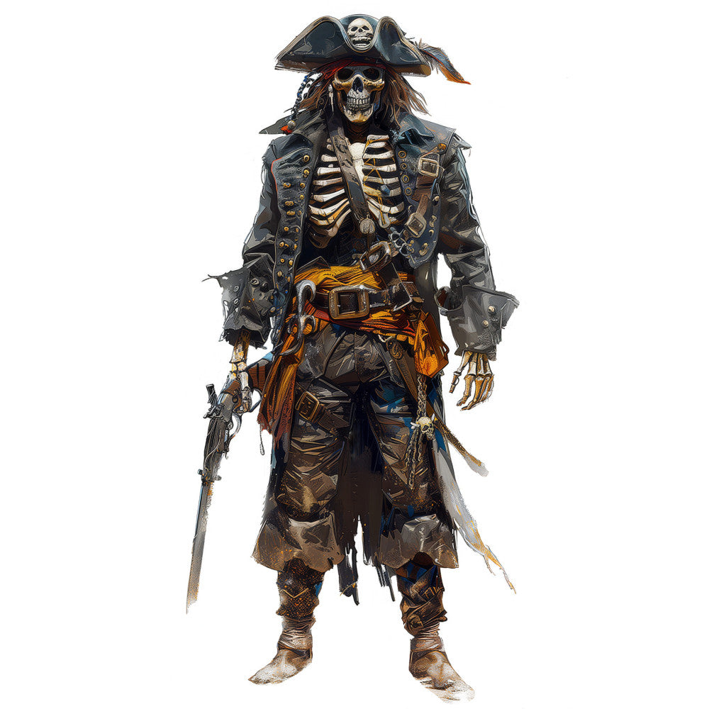 Pirate Jolly Fabric Panel 33