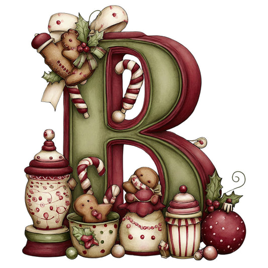 cream, burgundy, sage green, wine red, christmas, holiday, gingerbread, candy cane, whimsical, vintage, traditional, festive, gingerbread man, candy canes, ornaments, holly, berries, striped, polka dot, decorative, nostalgic, seasonal, winter, christmas panel, wall hanging, home decor, children's, folk art style, red and cream, green accents