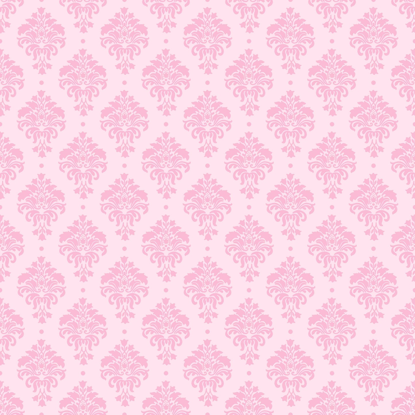 Pink Tea Party Pattern 11 Quilting Cotton Fabric