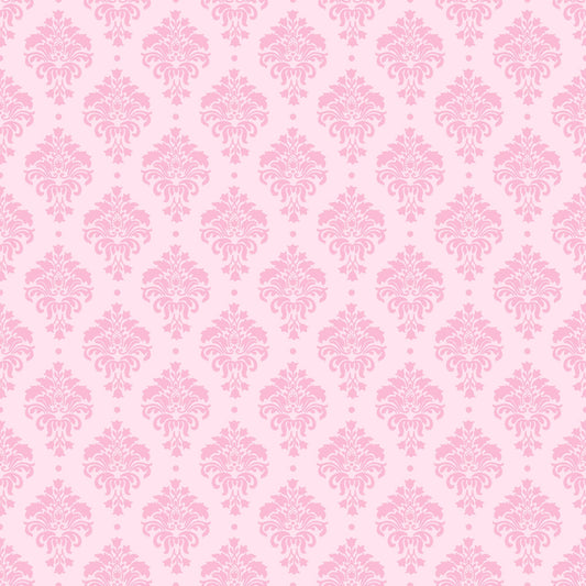 Pink Tea Party Pattern 11 Quilting Cotton Fabric