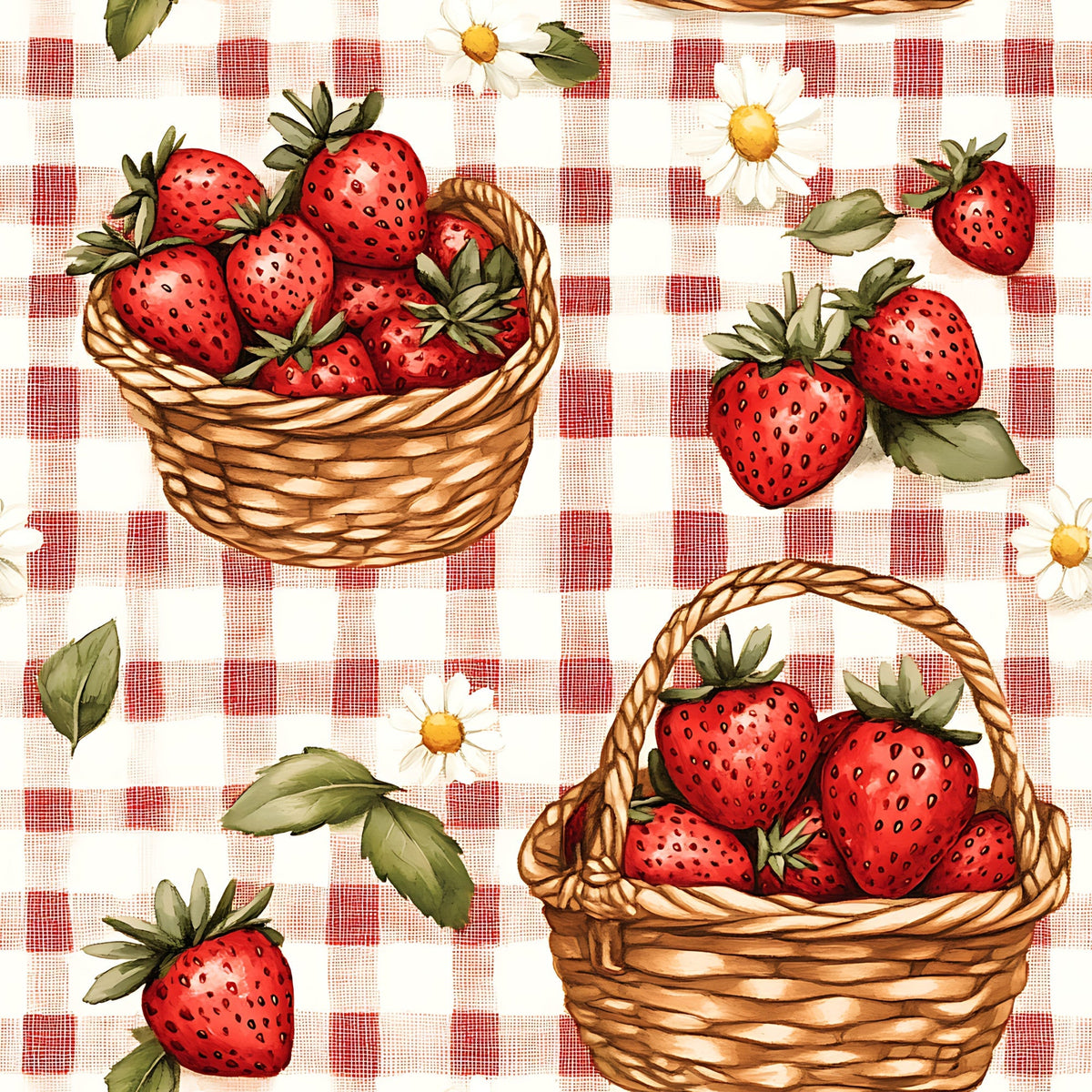 Berry Basket Charm Pattern 13 Minky Fabric