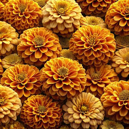 Realistic Flowers Pattern 1 Quilting Cotton Fabric
