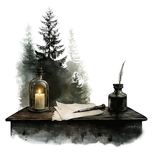 Gothic Cottage Fabric Panel 10