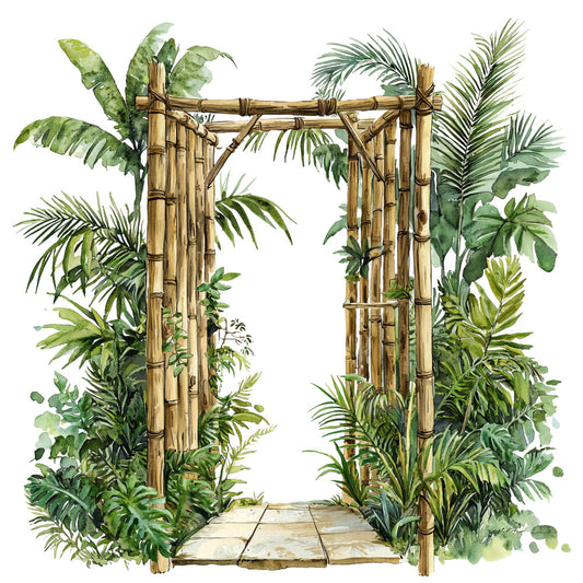 Thailand Resort Fabric Panel 17