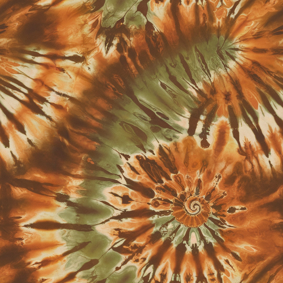 Psychedelic Swirl Pattern 2 Minky Fabric