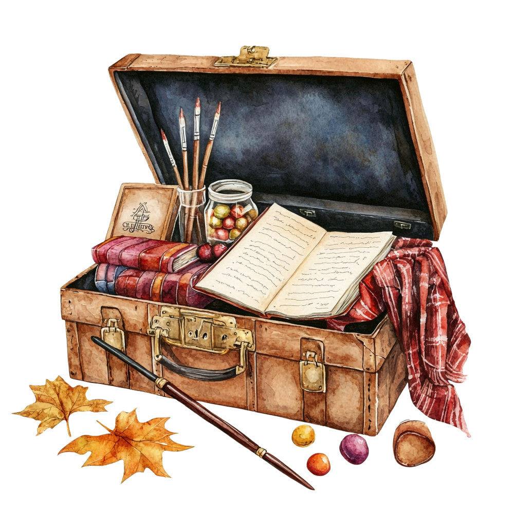 Wizard School Fabric Panel 28