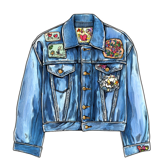 90s Aesthetic Fabric Panel 10