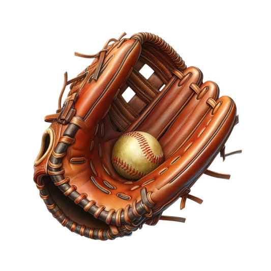 baseball glove, sports, baseball, brown leather, tan brown, rust orange, cognac, amber, vintage, traditional, americana, sports themed, baseball diamond, leather texture, stitched detail, ball and glove, boys room, sports nursery, athletic, game day, classic, nostalgic, summer sport, recreational, home plate, baseballs, masculine, dad gift, sports fan, baseball season