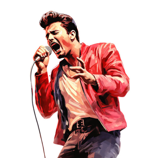 Red Rock and Roll Fabric Panel 27