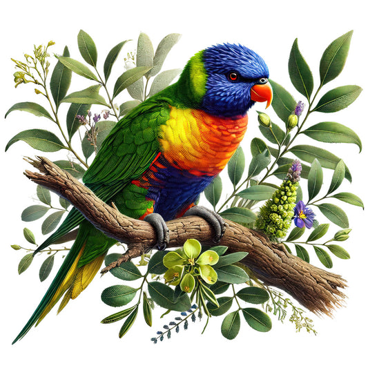 Australian Birds Fabric Panel 7